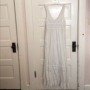 Free People White Maxi Dress
